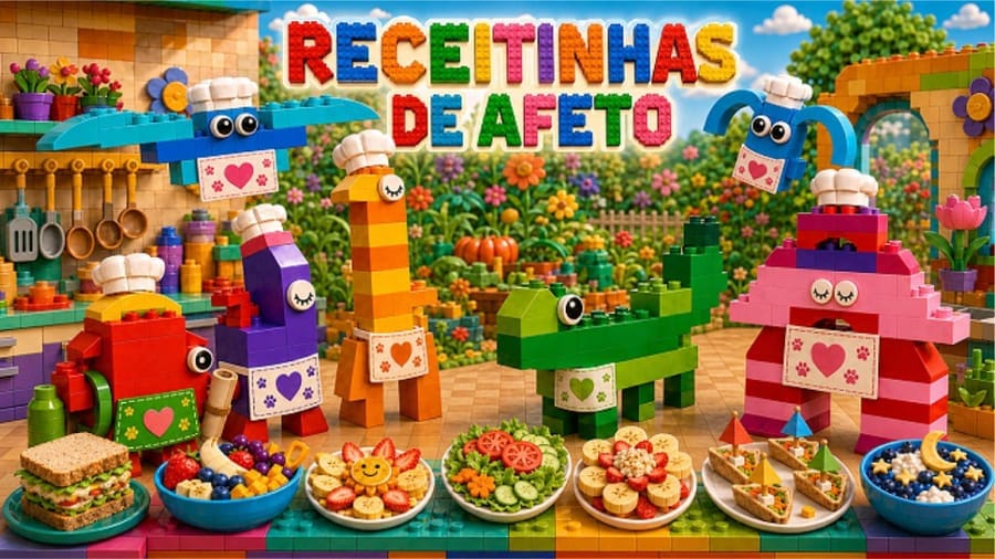Vídeo Receitinhas de Afeto — Os Bichos da Dona Öta no YouTube